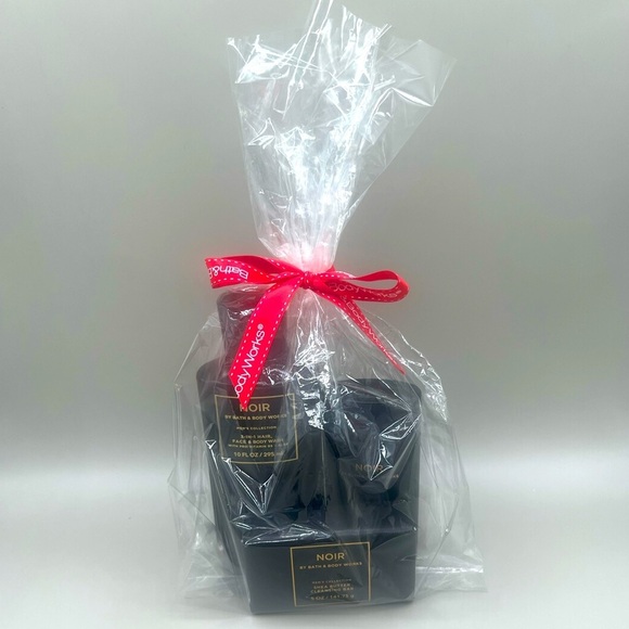 Bath & Body Works NOIR Men’s Collection Set Of 3~ Body Wash, Deodorant, Soap Bar - Picture 6 of 6
